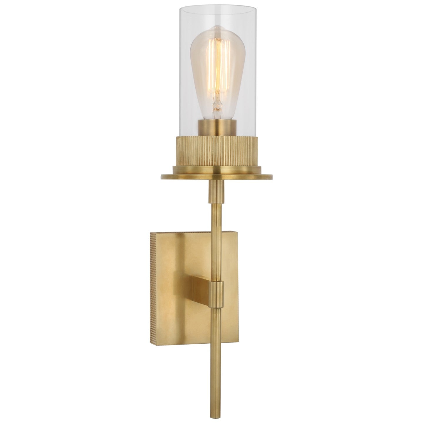 Visual Comfort Signature Canada - RB 2010AB-CG - LED Wall Sconce - Beza - Antique Brass