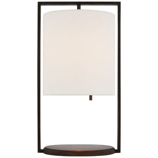 Visual Comfort Signature Canada - RB 3130WI/DW-L - LED Table Lamp - Zenz - Warm Iron and Dark Walnut