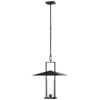 Visual Comfort Signature Canada - RB 5052BZ/AB-CG - LED Lantern - Amity - Bronze and Brass