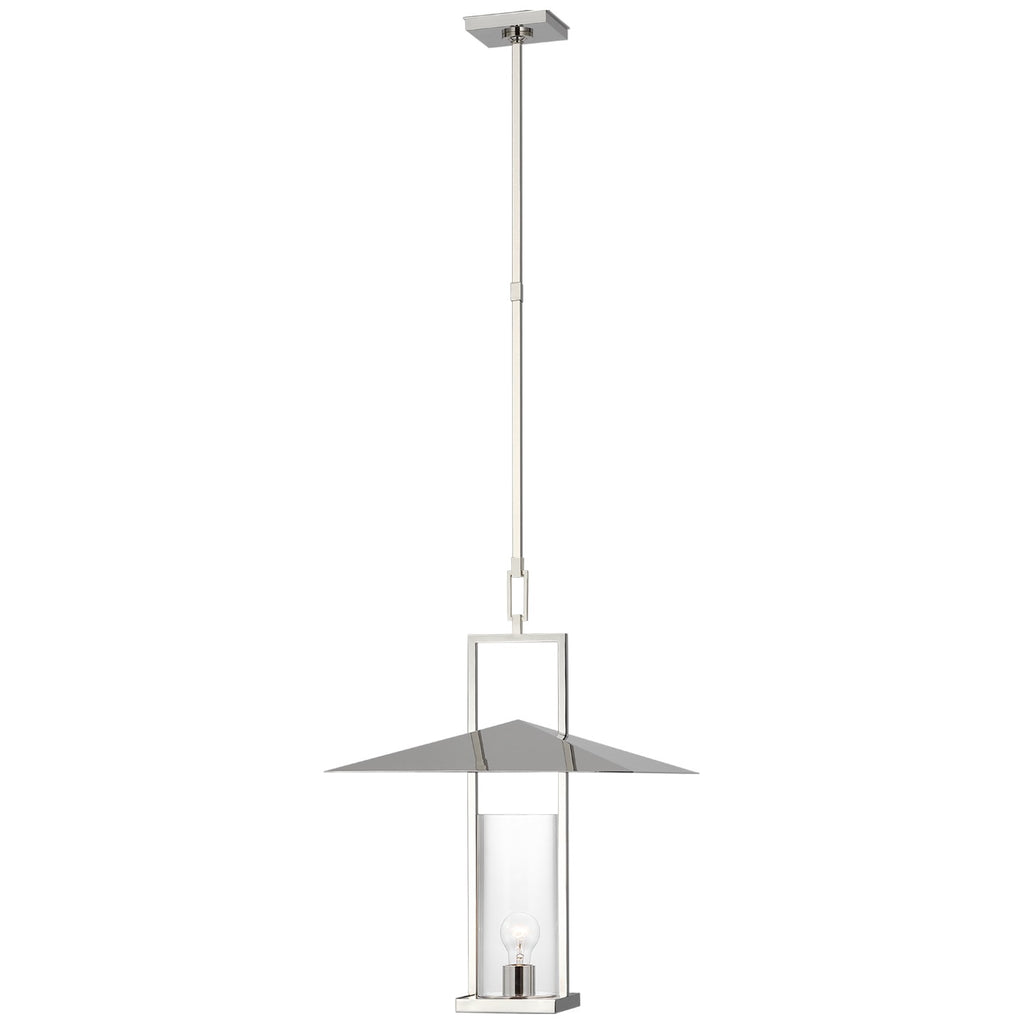 Visual Comfort Signature Canada - RB 5052PN-CG - LED Lantern - Amity - Polished Nickel