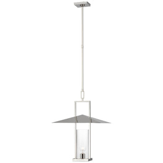 Visual Comfort Signature Canada - RB 5052PN-CG - LED Lantern - Amity - Polished Nickel