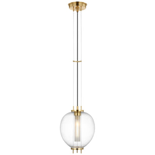 Visual Comfort Signature Canada - RB 5096AB-CG - LED Pendant - Taro - Antique Brass