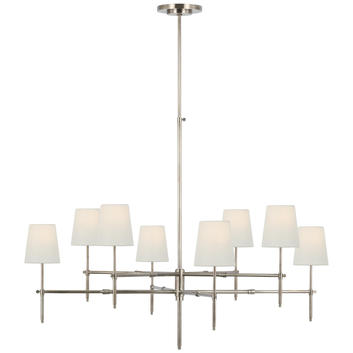 Visual Comfort Signature Canada - TOB 5197AN-L - LED Chandelier - Bryant - Antique Nickel