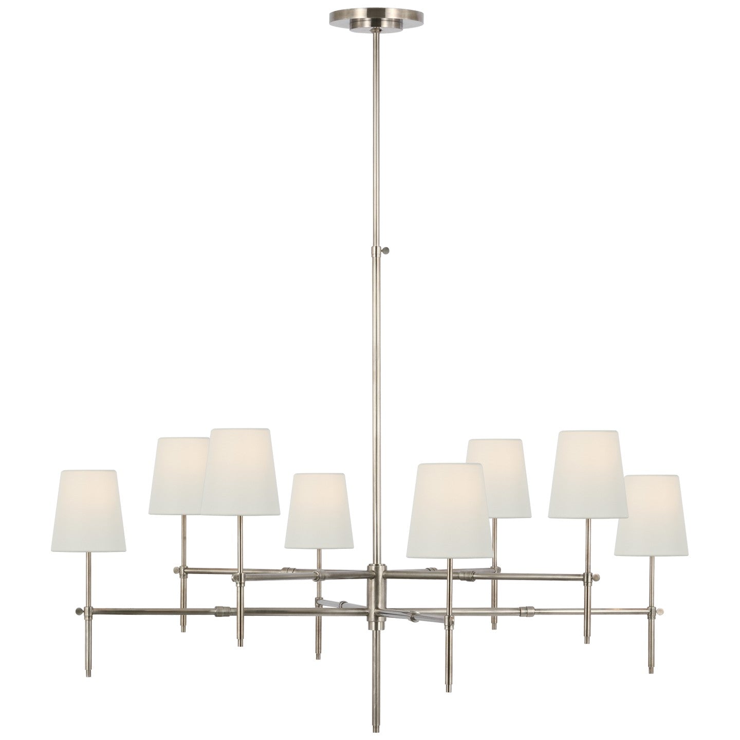 Visual Comfort Signature Canada - TOB 5197AN-L - LED Chandelier - Bryant - Antique Nickel
