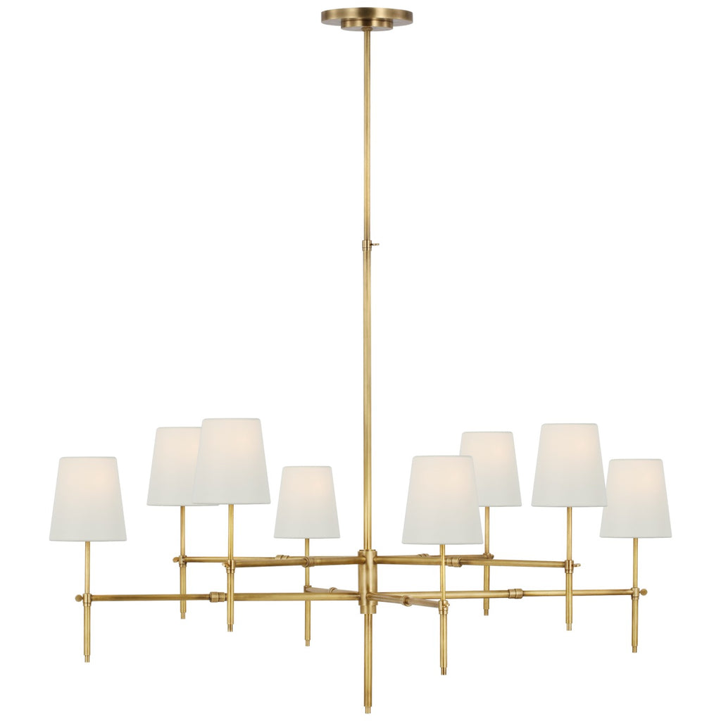 Visual Comfort Signature Canada - TOB 5197HAB-L - LED Chandelier - Bryant - Hand-Rubbed Antique Brass