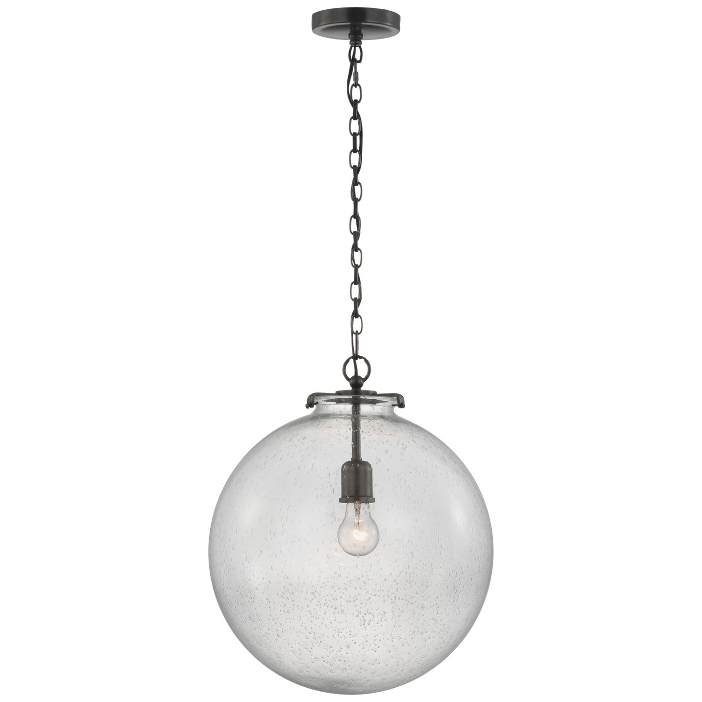 Visual Comfort Signature Canada - TOB 5227BZ/G4-SG - LED Pendant - Katie Globe - Bronze