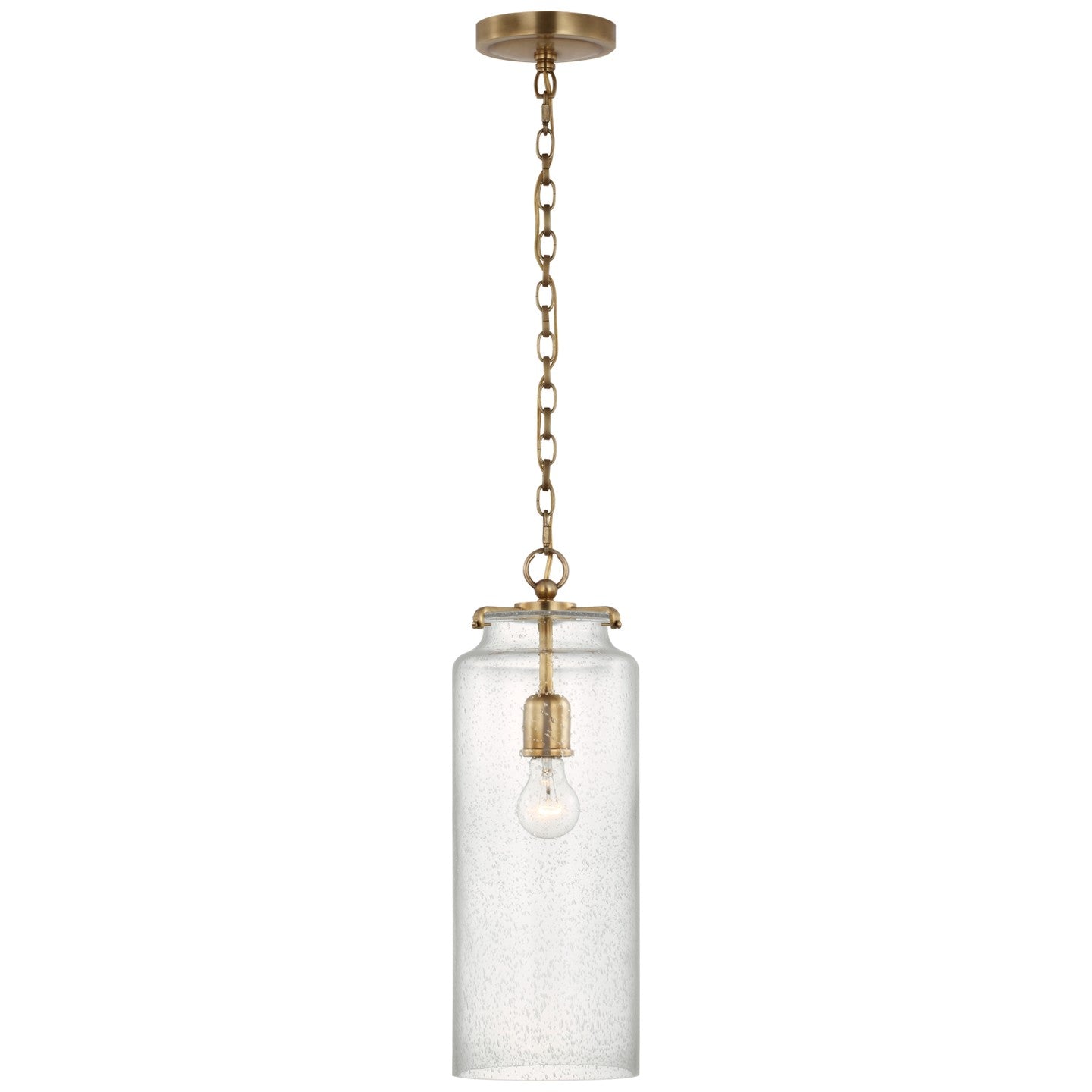 Visual Comfort Signature Canada - TOB 5227HAB/G2-SG - LED Pendant - Katie Cylider - Hand-Rubbed Antique Brass