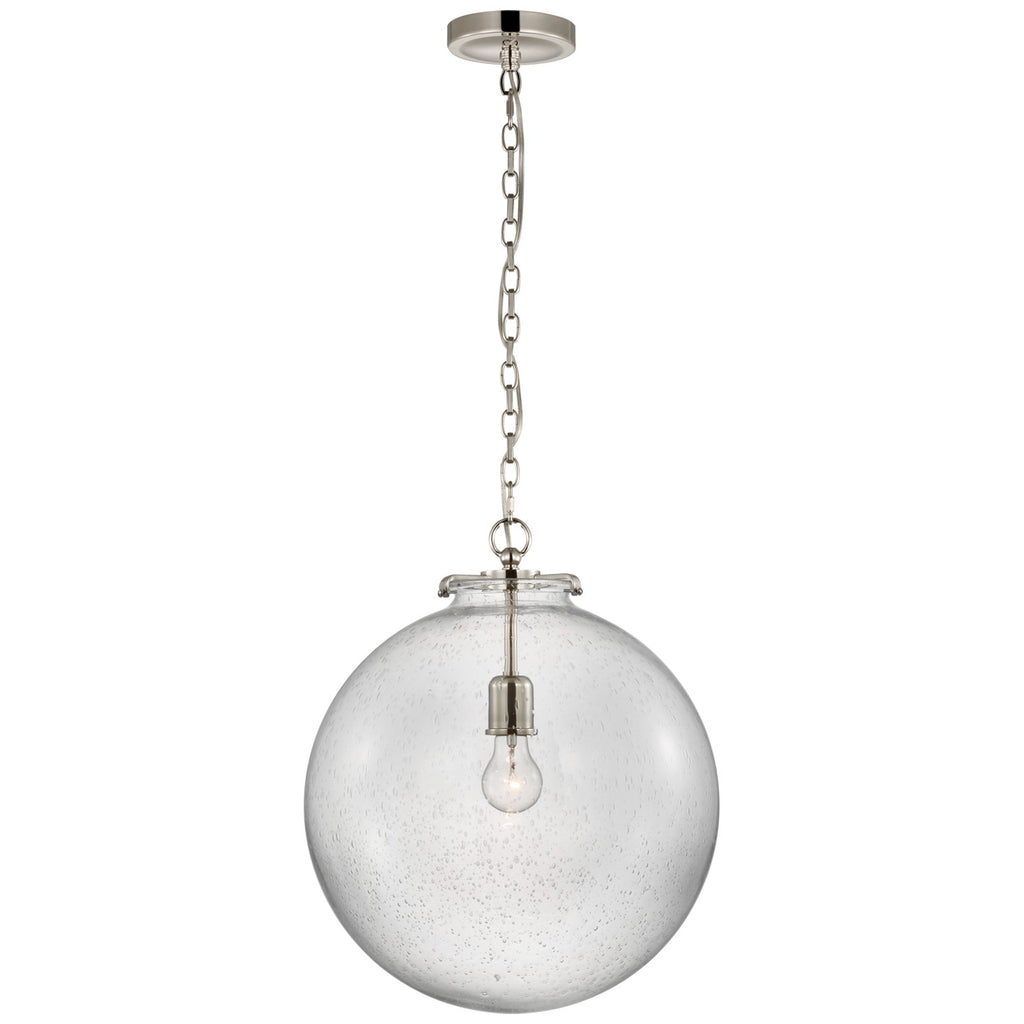 Visual Comfort Signature Canada - TOB 5227PN/G4-SG - LED Pendant - Katie Globe - Polished Nickel