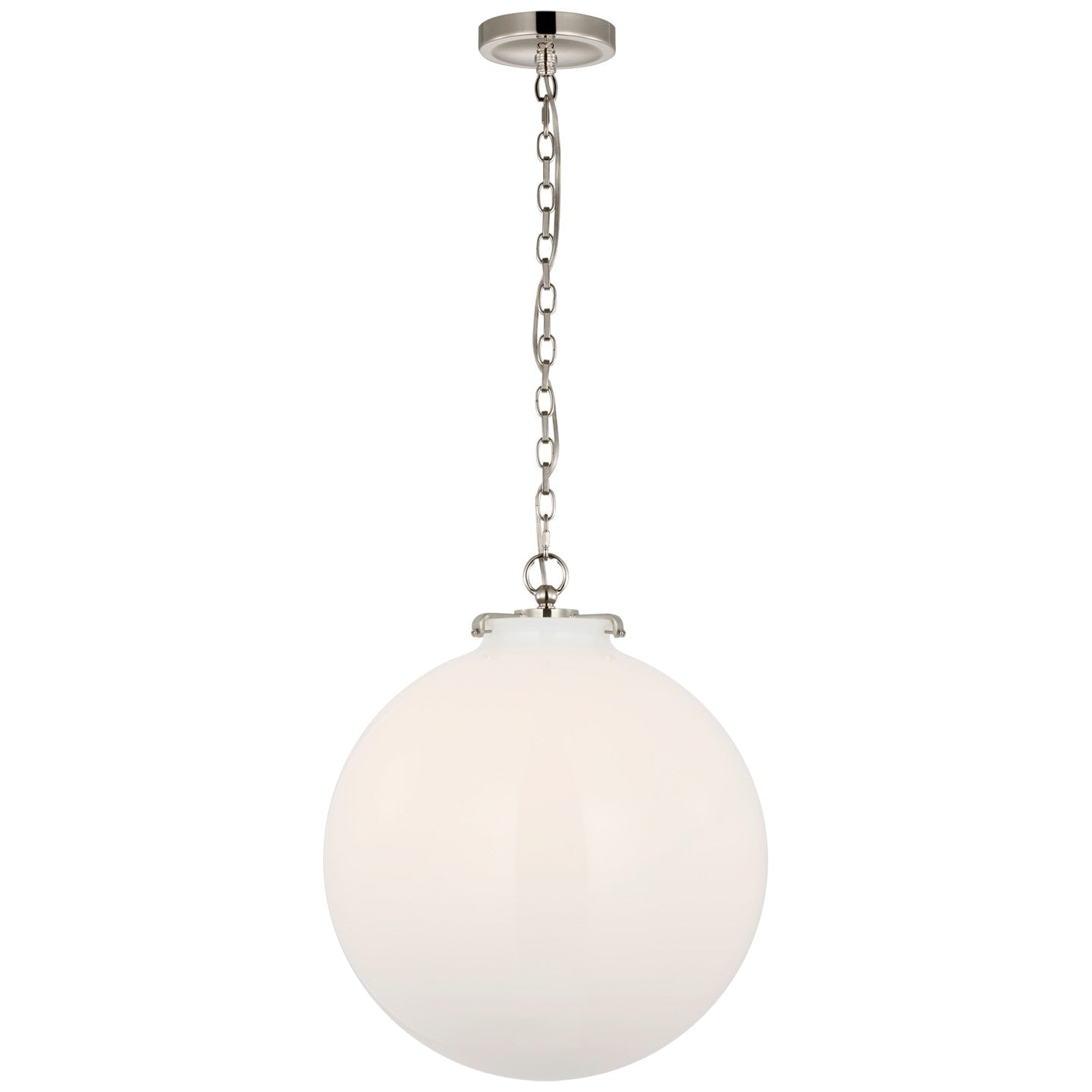 Visual Comfort Signature Canada - TOB 5227PN/G4-WG - LED Pendant - Katie Globe - Polished Nickel