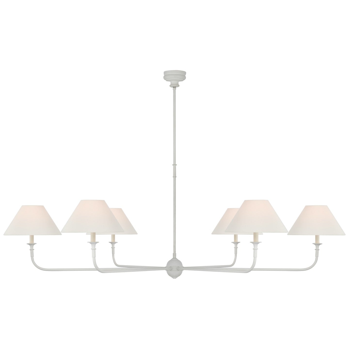Visual Comfort Signature Canada - TOB 5454PW-L - LED Chandelier - Piaf - Plaster White