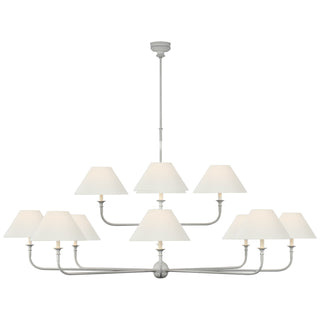 Visual Comfort Signature Canada - TOB 5458PW-L - LED Chandelier - Piaf - Plaster White