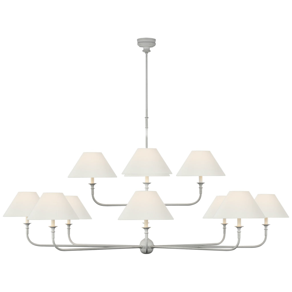 Visual Comfort Signature Canada - TOB 5458PW-L - LED Chandelier - Piaf - Plaster White
