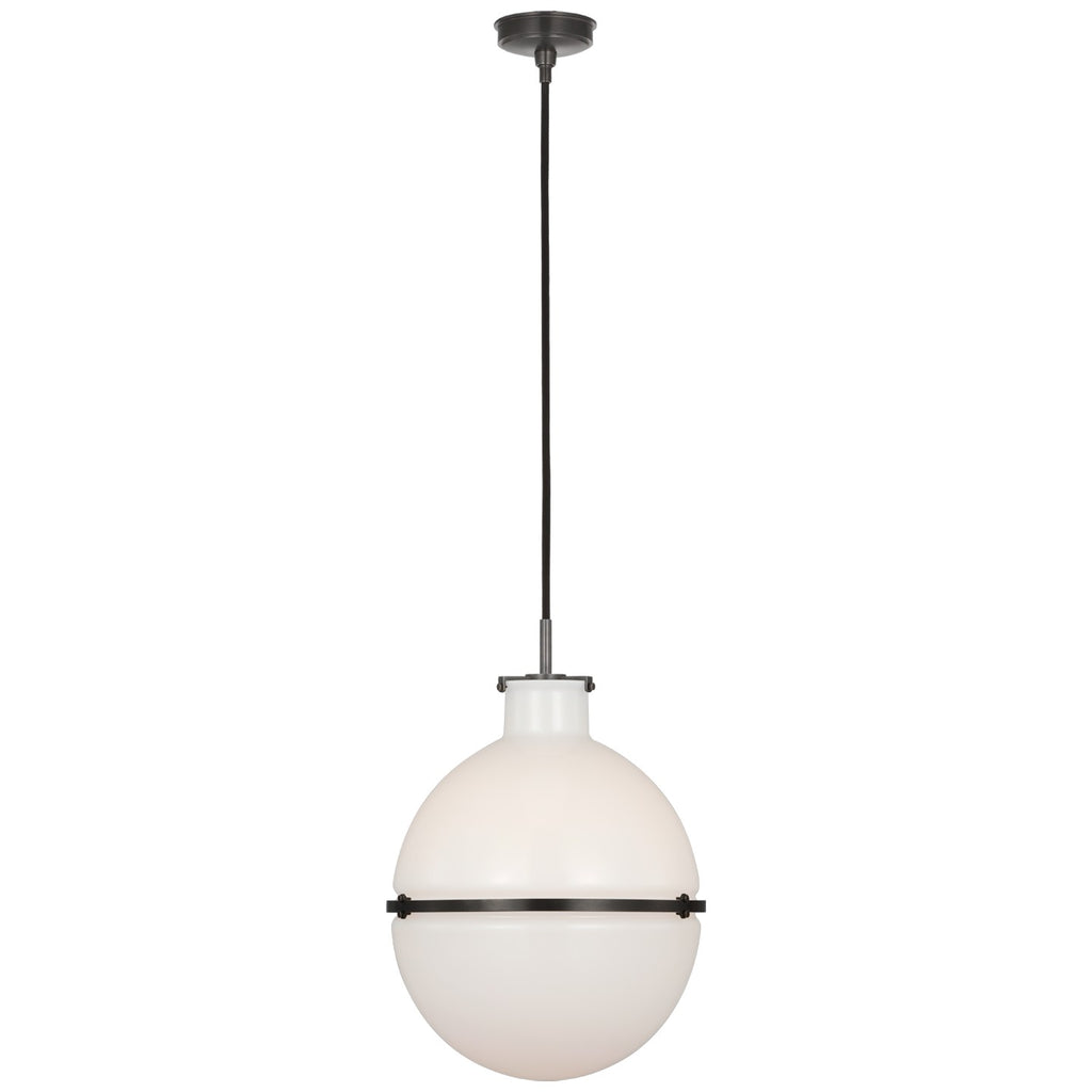 Visual Comfort Signature Canada - TOB 5486BZ-WG - LED Pendant - Maxey - Bronze