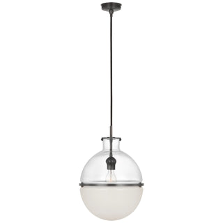 Visual Comfort Signature Canada - TOB 5486BZ-CG/WG - LED Pendant - Maxey - Bronze