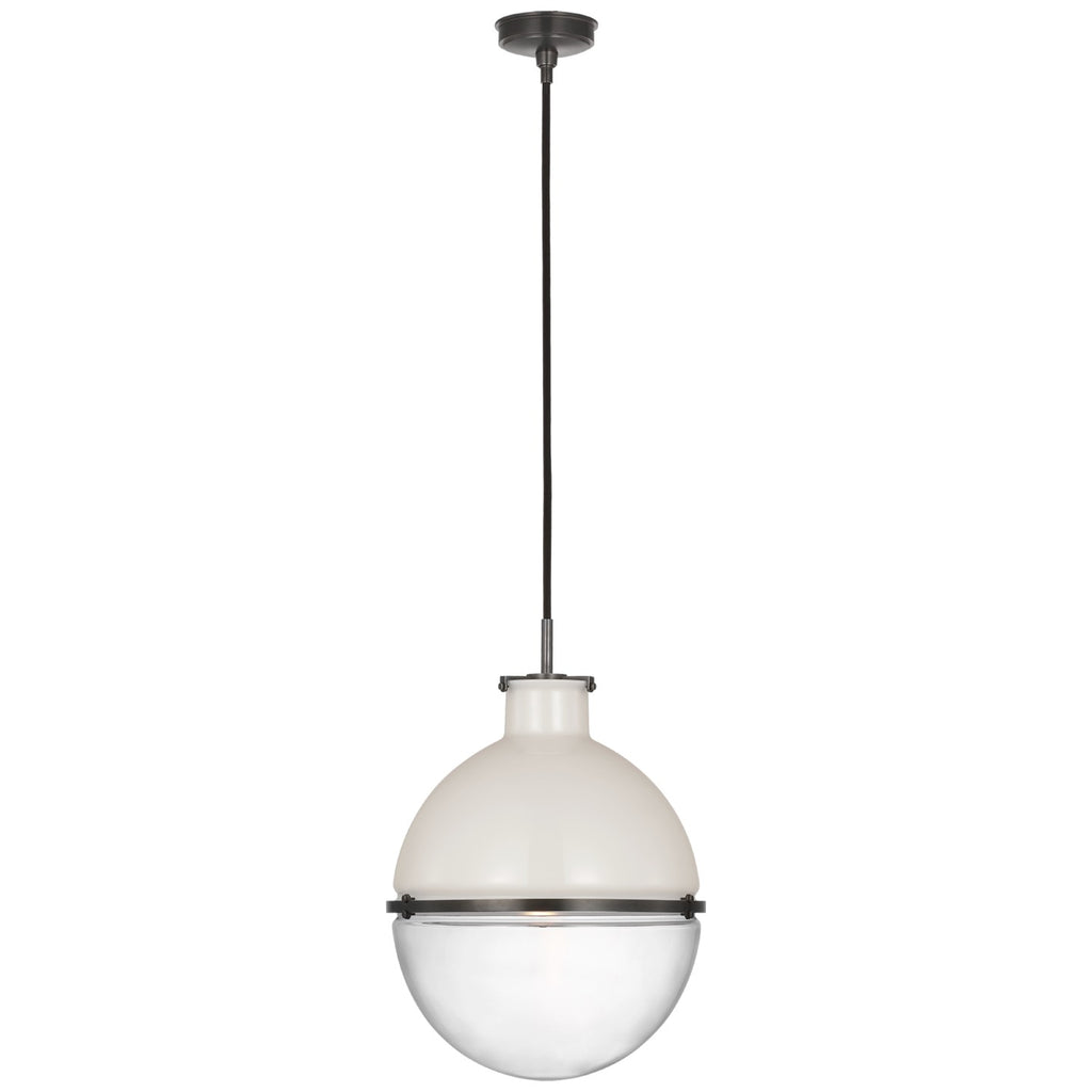Visual Comfort Signature Canada - TOB 5486BZ-WG/CG - LED Pendant - Maxey - Bronze