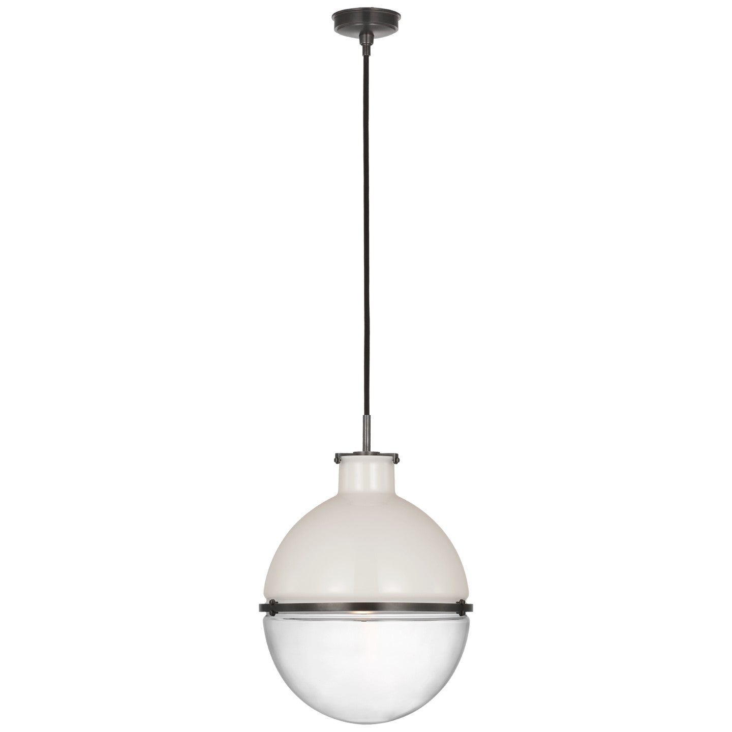 Visual Comfort Signature Canada - TOB 5486BZ-WG/CG - LED Pendant - Maxey - Bronze