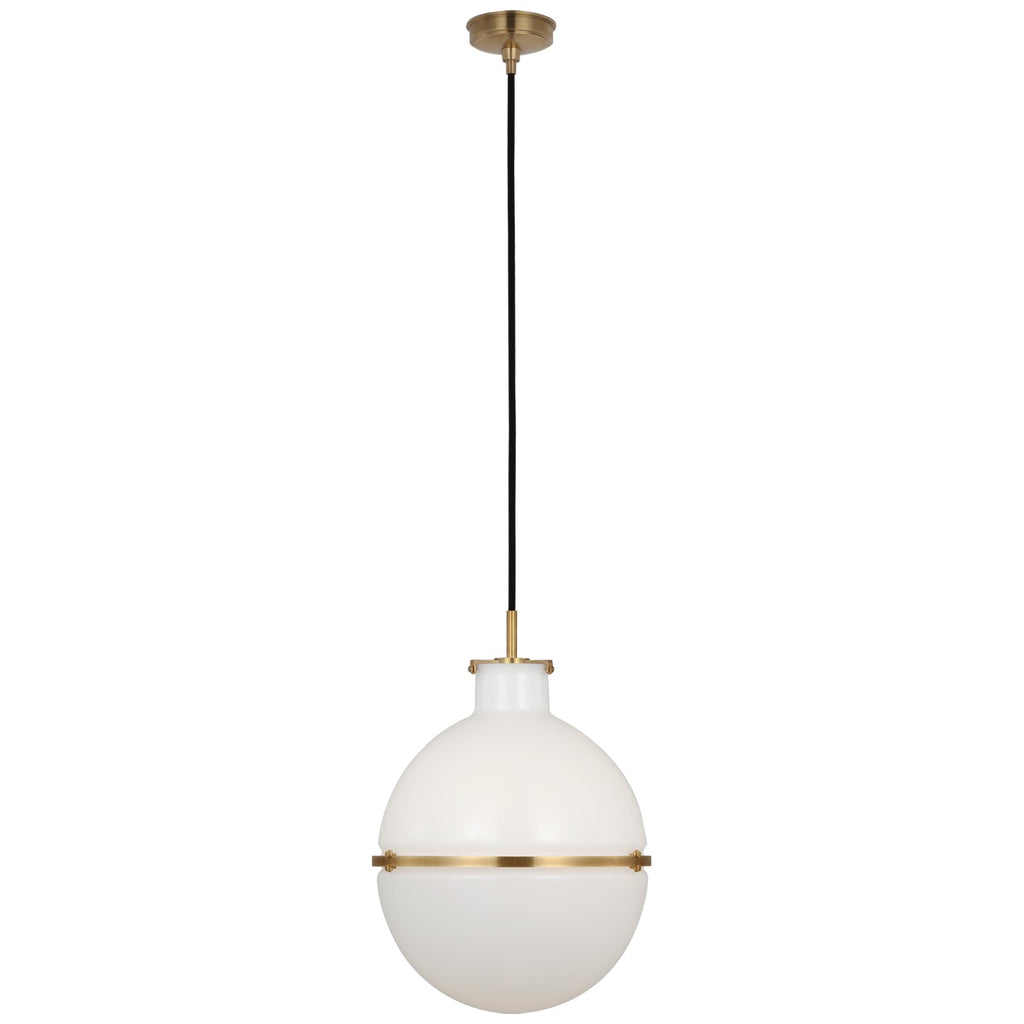 Visual Comfort Signature Canada - TOB 5486HAB-WG - LED Pendant - Maxey - Hand-Rubbed Antique Brass