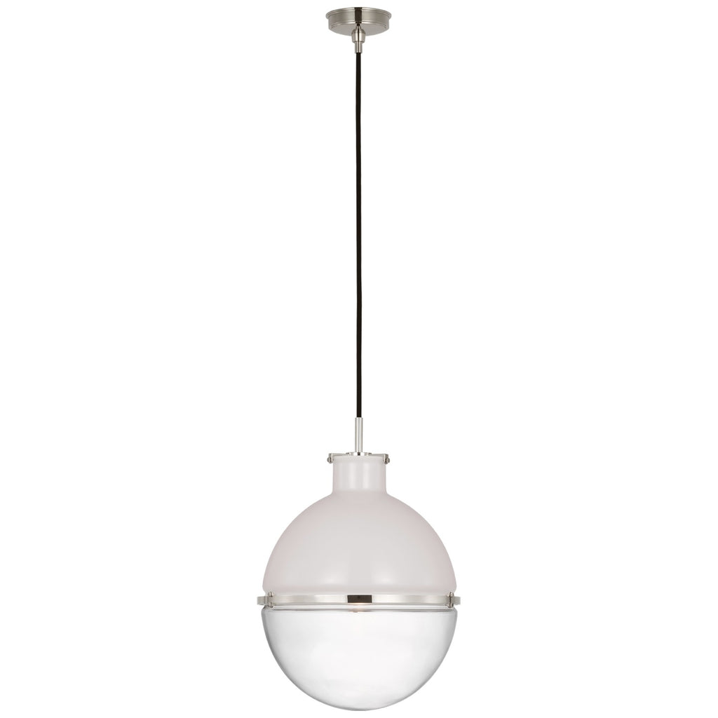 Visual Comfort Signature Canada - TOB 5486PN-WG/CG - LED Pendant - Maxey - Polished Nickel