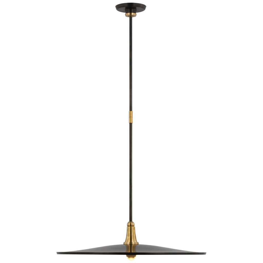 Visual Comfort Signature Canada - TOB 5492HAB/BZ-BZ - LED Pendant - Truesdell - Hand-Rubbed Antique Brass and Bronze
