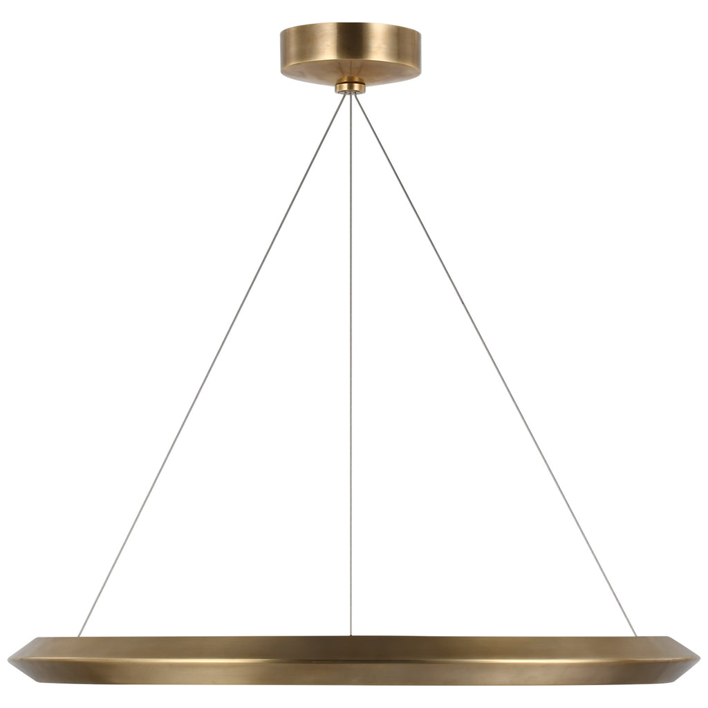 Visual Comfort Signature Canada - PB 5150NB - LED Chandelier - Encircle - Natural Brass