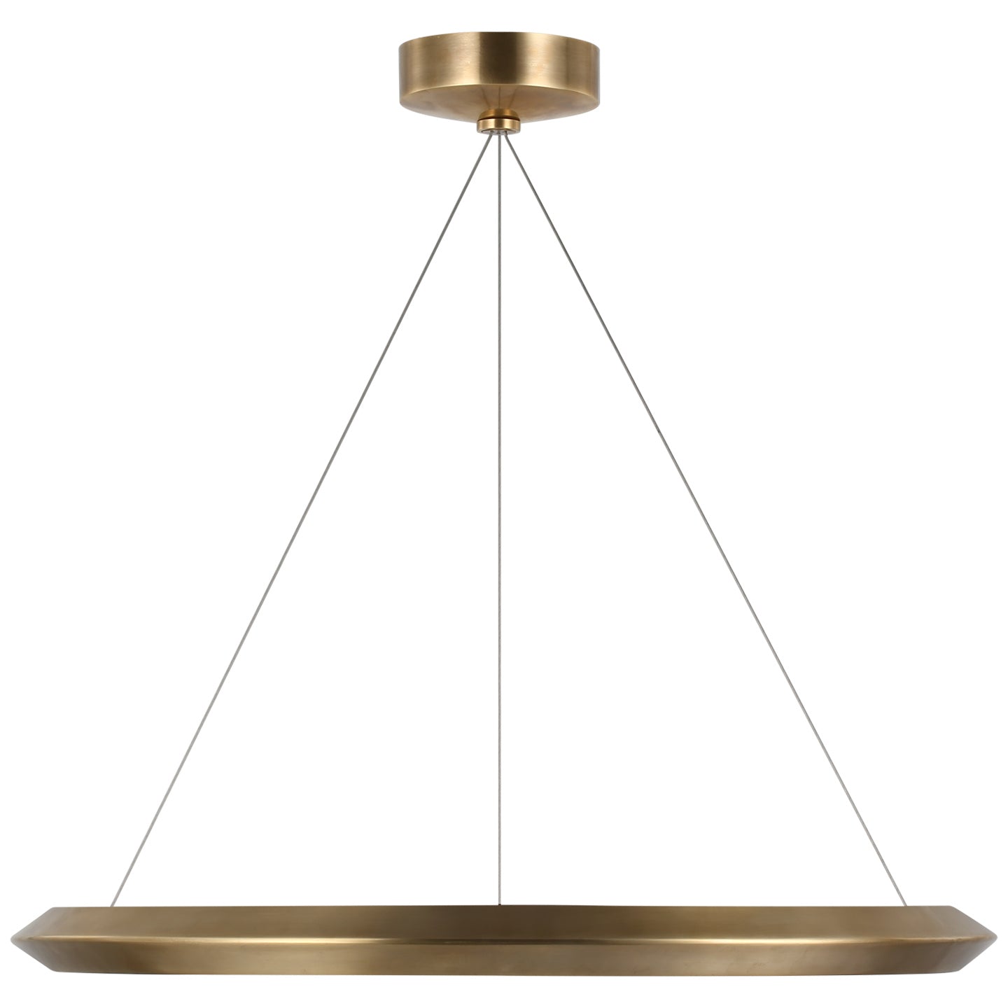 Visual Comfort Signature Canada - PB 5150NB - LED Chandelier - Encircle - Natural Brass