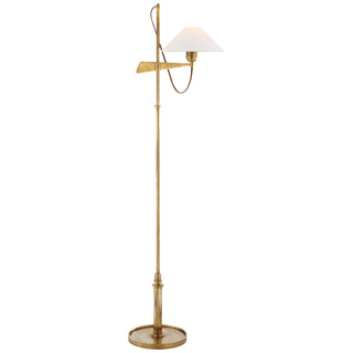 Visual Comfort Signature Canada - SP 1505HAB-L - One Light Floor Lamp - Hargett - Hand-Rubbed Antique Brass