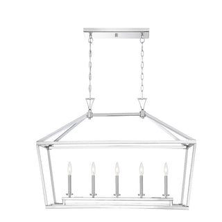 Townsend Five Light Linear Chandelier