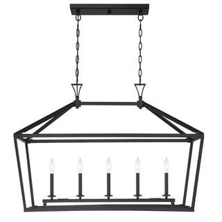 Townsend Five Light Linear Chandelier