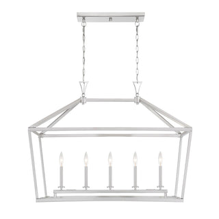 Townsend Five Light Linear Chandelier