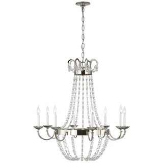 Paris Flea Market Eight Light Chandelier