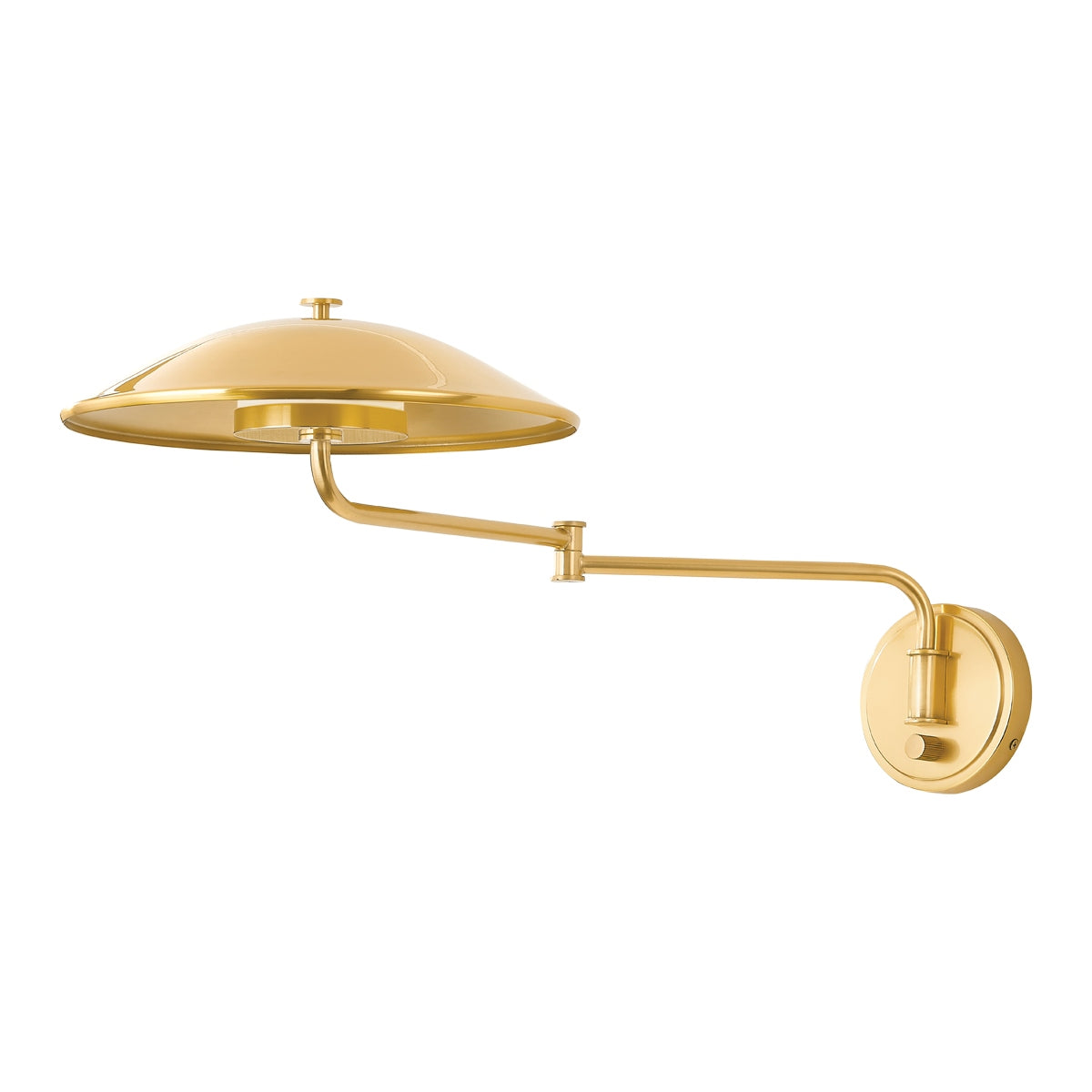 Hudson Valley Canada - 6910-AGB - LED Wall Sconce - Brockville - Aged Brass