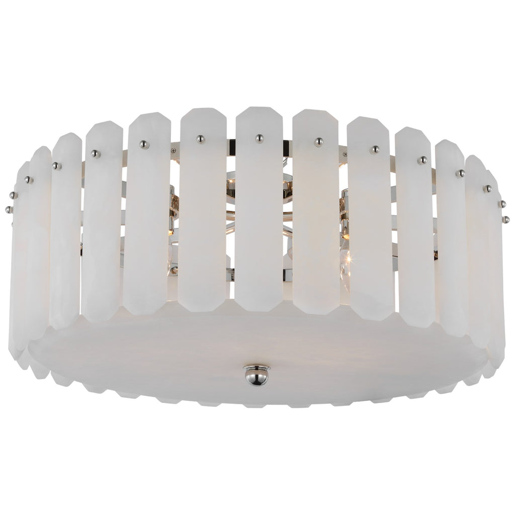 Visual Comfort Signature Canada - ARN 4126PN-ALB - Five Light Flush Mount - Bonnington - Polished Nickel