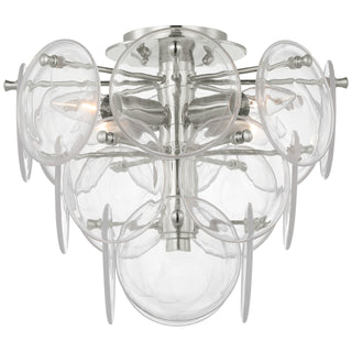 Visual Comfort Signature Canada - ARN 4450PN-CSG - Four Light Flush Mount - Loire - Polished Nickel