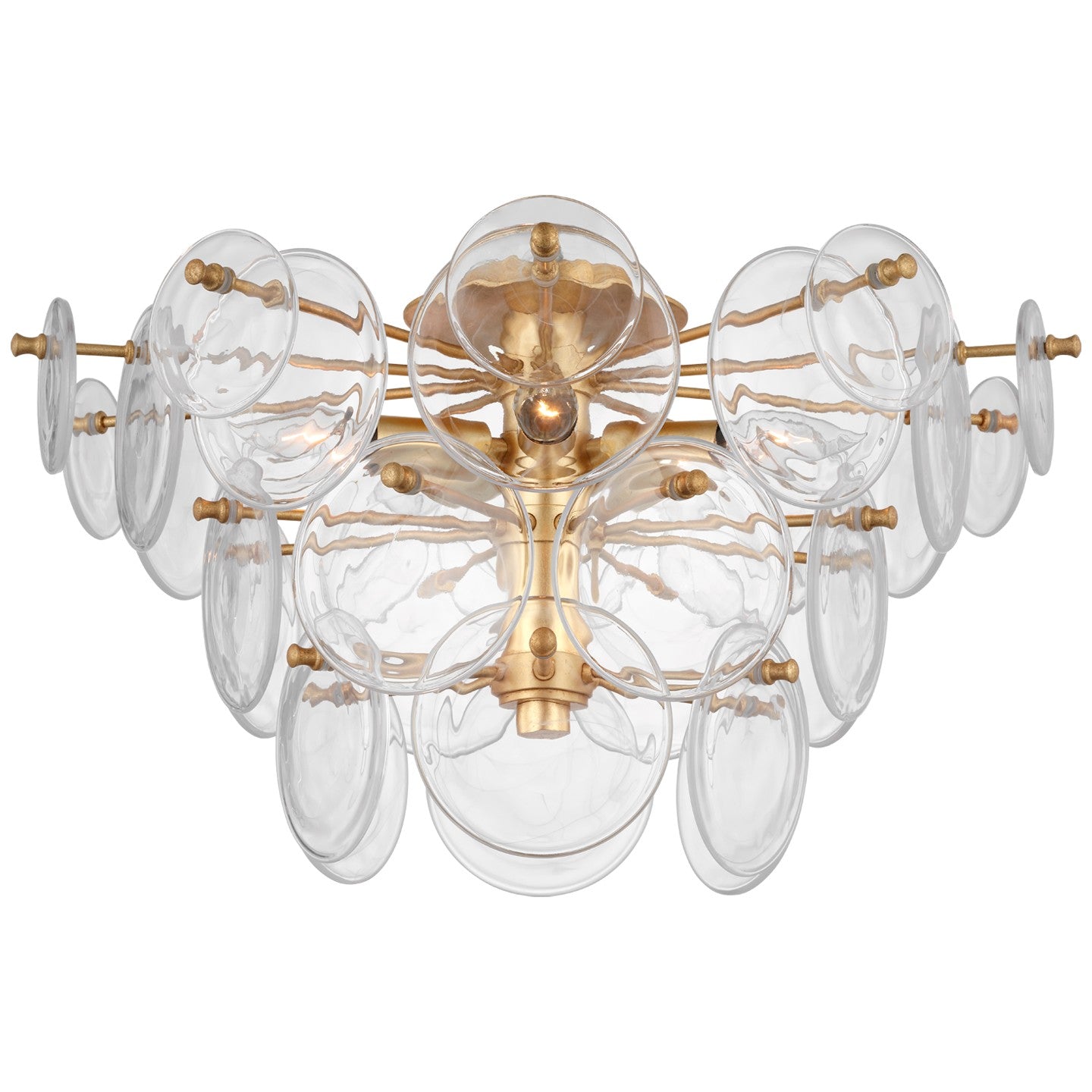 Visual Comfort Signature Canada - ARN 4451G-CSG - LED Flush Mount - Loire - Gild