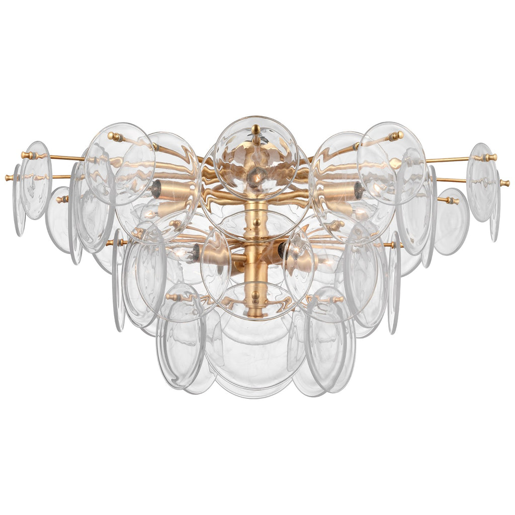 Visual Comfort Signature Canada - ARN 4453G-CSG - LED Flush Mount - Loire - Gild