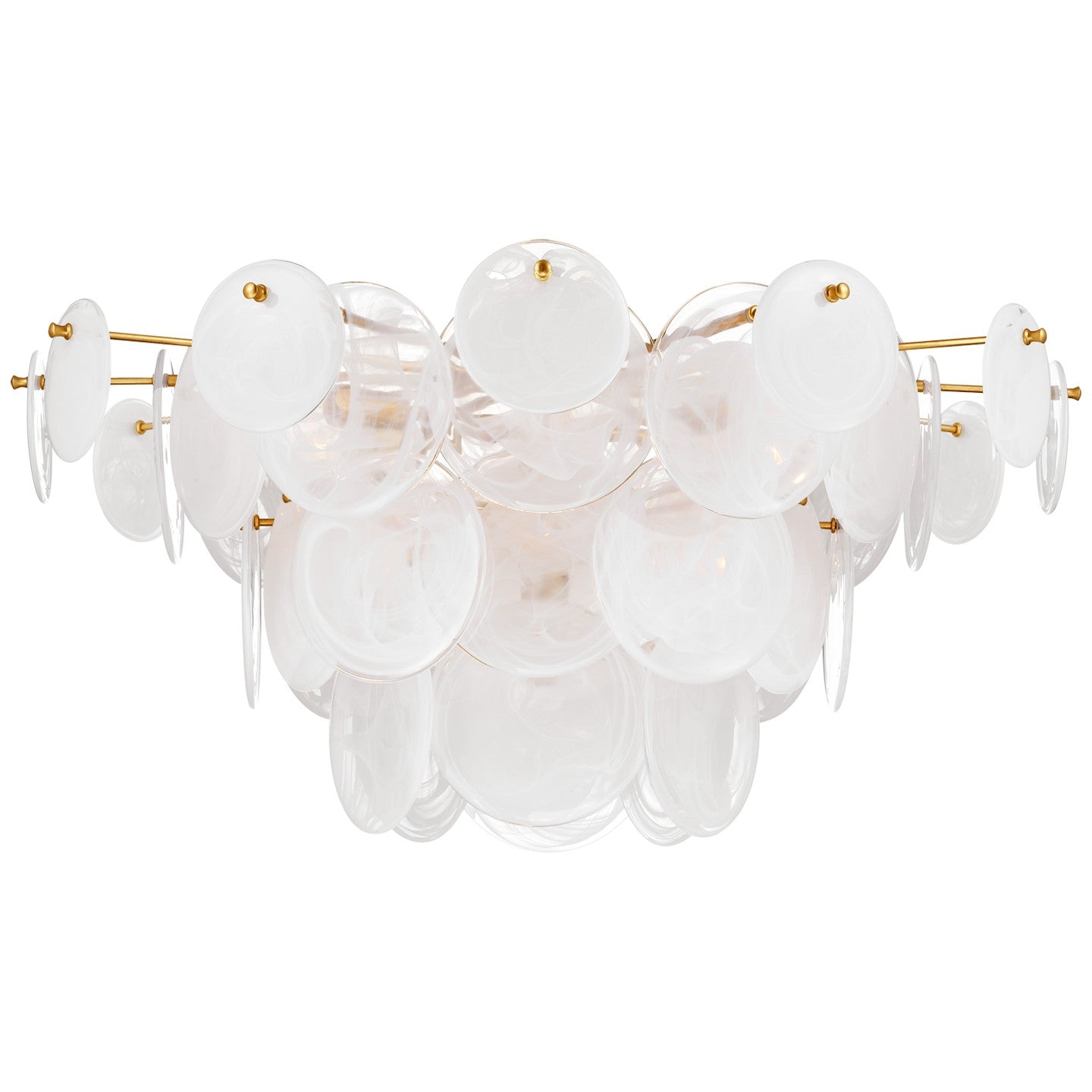 Visual Comfort Signature Canada - ARN 4453G-WSG - LED Flush Mount - Loire - Gild