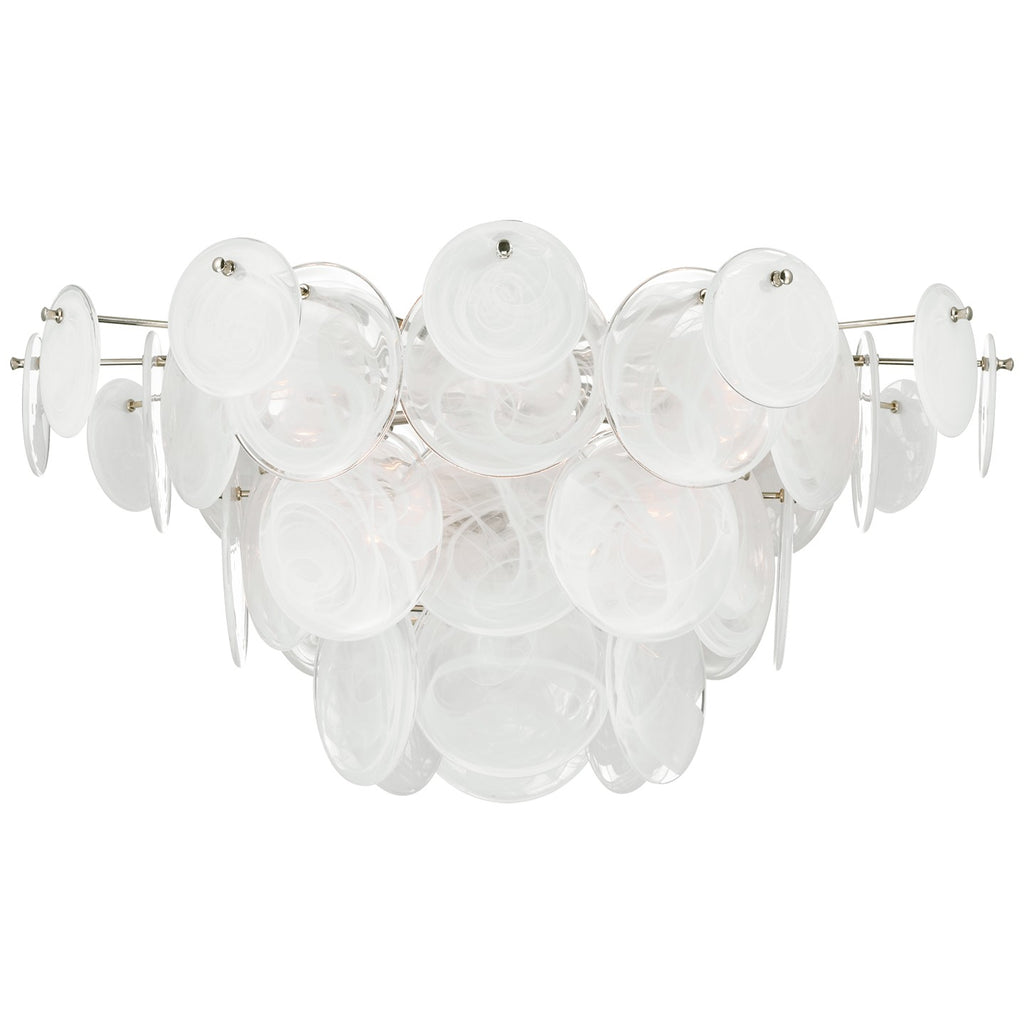 Visual Comfort Signature Canada - ARN 4453PN-WSG - LED Flush Mount - Loire - Polished Nickel
