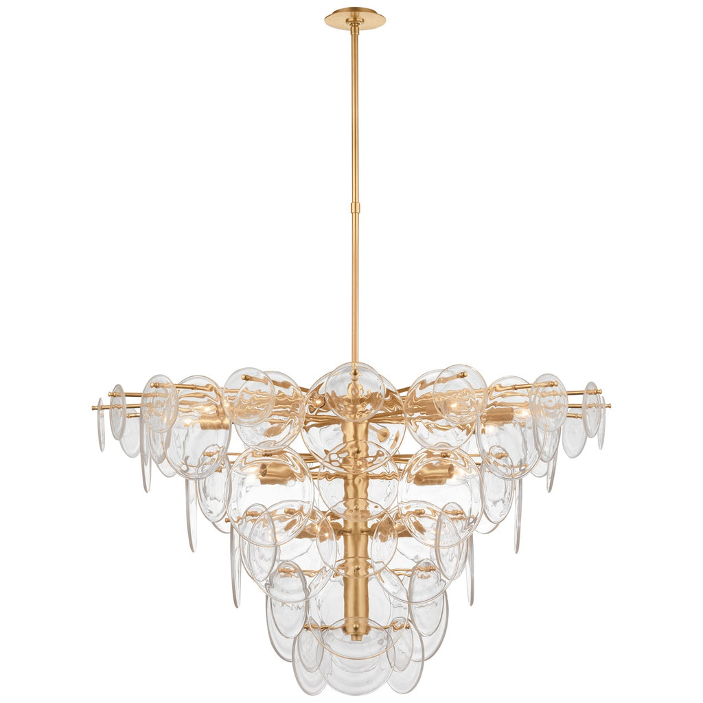 Visual Comfort Signature Canada - ARN 5454G-CSG - LED Chandelier - Loire - Gild