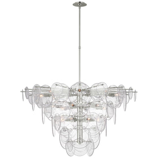 Visual Comfort Signature Canada - ARN 5454PN-CSG - LED Chandelier - Loire - Polished Nickel