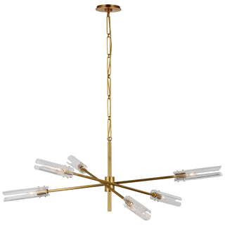 Visual Comfort Signature Canada - ARN 5488HAB-CG - LED Chandelier - Casoria - Hand-Rubbed Antique Brass