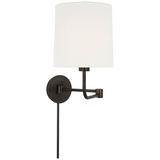 Visual Comfort Signature Canada - BBL 2095BZ-L - LED Swing Arm Wall Light - Go Lightly - Bronze
