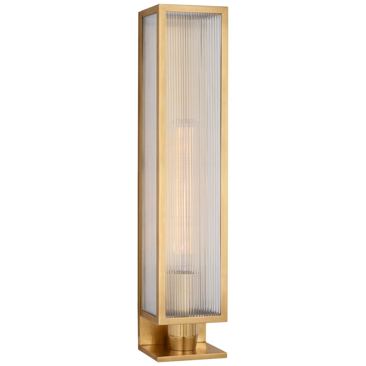 Visual Comfort Signature Canada - BBL 2186SB-CRB - LED Outdoor Wall Sconce - York - Soft Brass