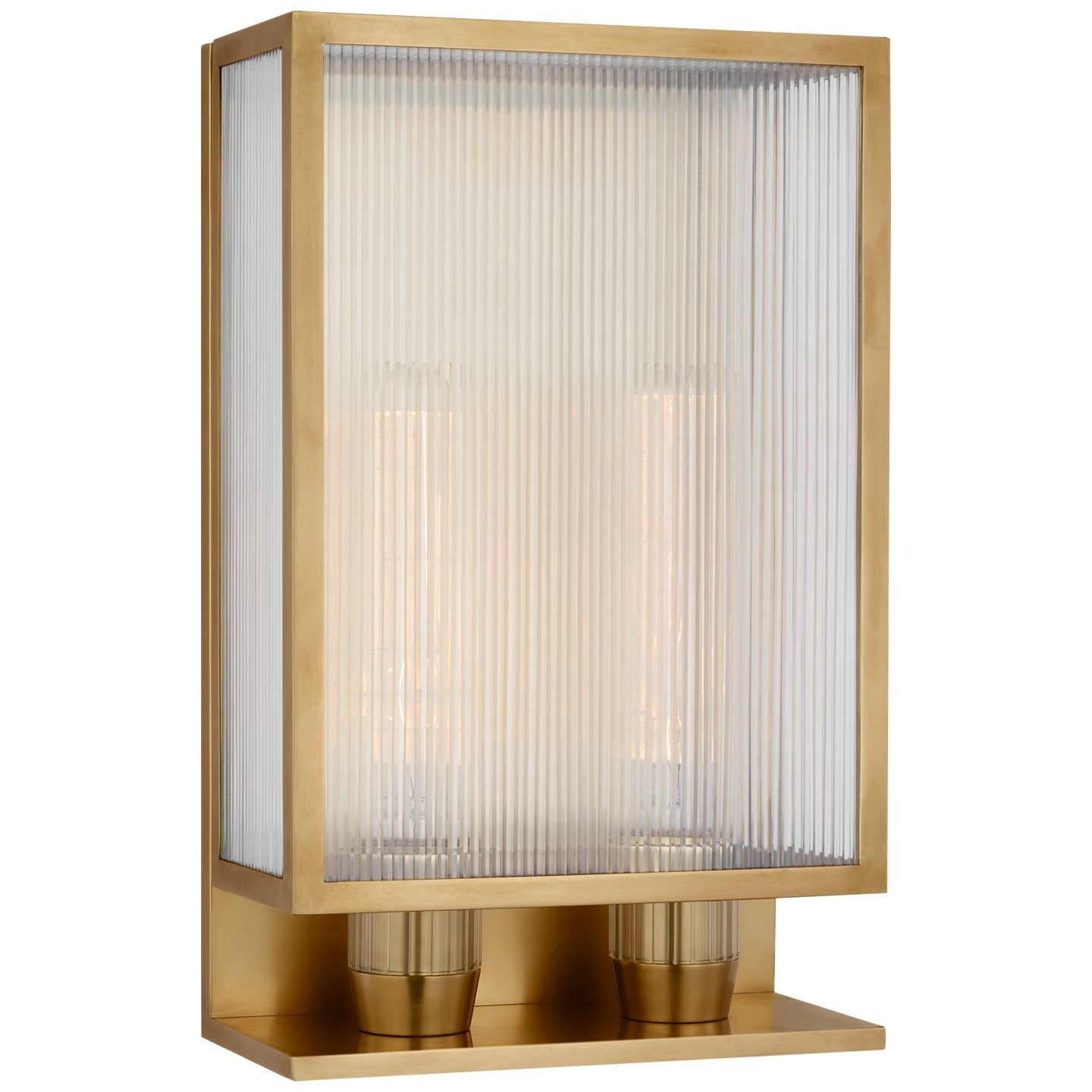 Visual Comfort Signature Canada - BBL 2187SB-CRB - LED Outdoor Wall Sconce - York - Soft Brass