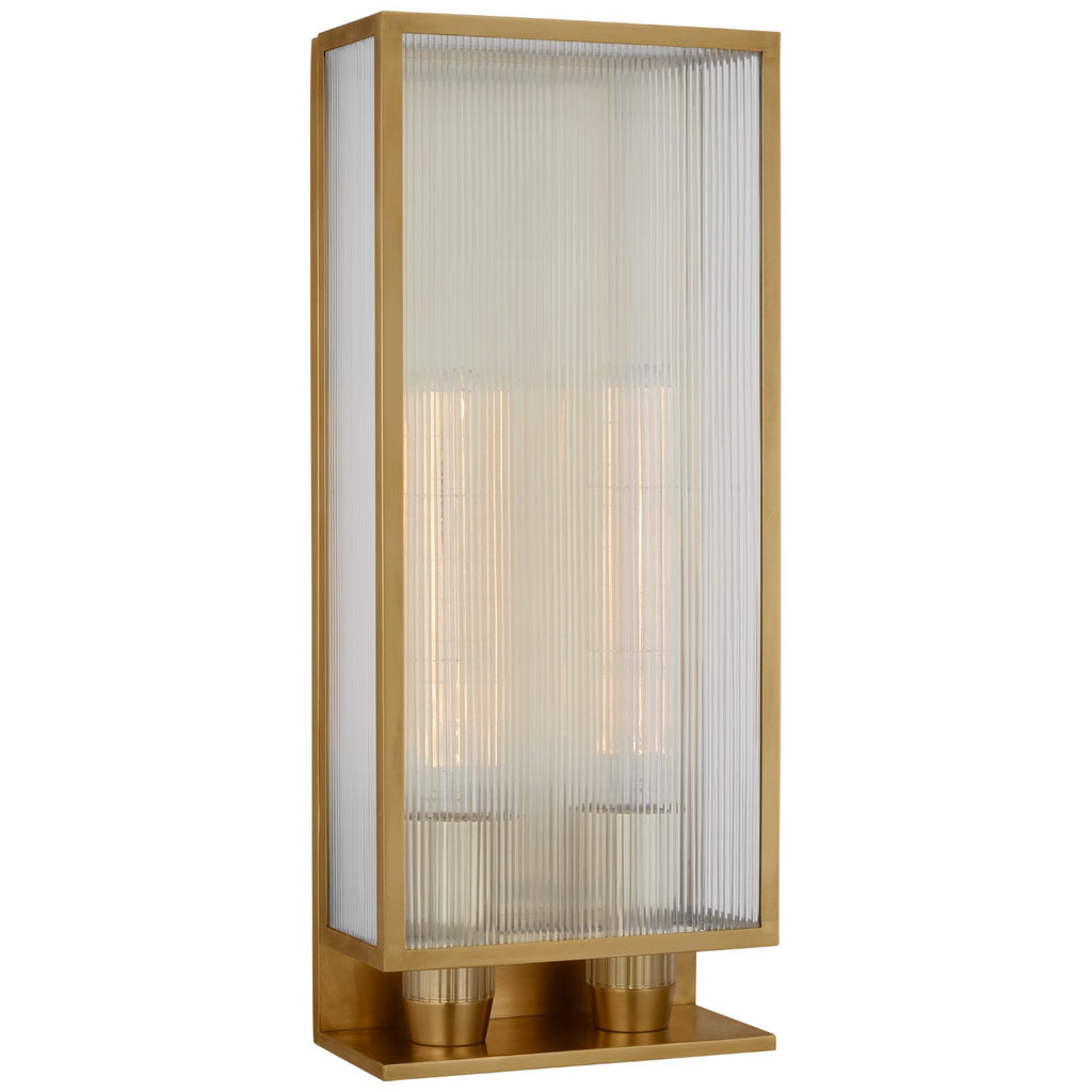 Visual Comfort Signature Canada - BBL 2188SB-CRB - LED Outdoor Wall Sconce - York - Soft Brass