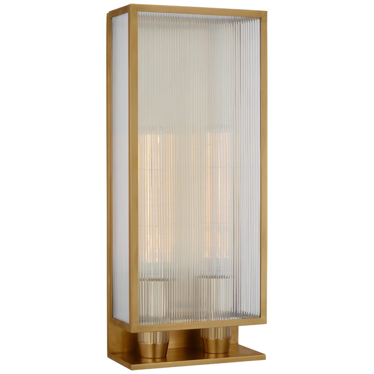 Visual Comfort Signature Canada - BBL 2188SB-CRB - LED Outdoor Wall Sconce - York - Soft Brass