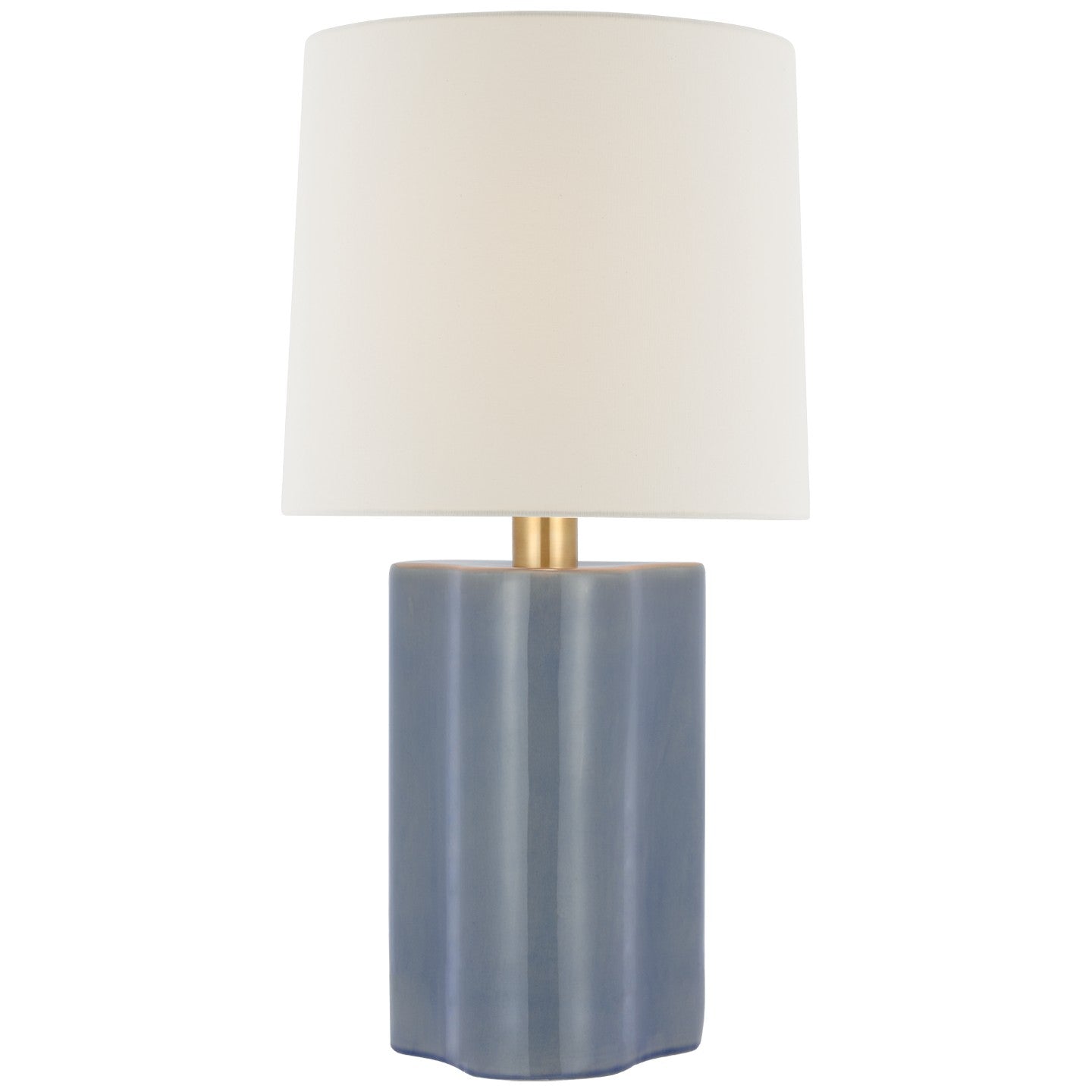 Visual Comfort Signature Canada - BBL 3634PBC-L - LED Table Lamp - Lakepoint - Polar Blue Crackle