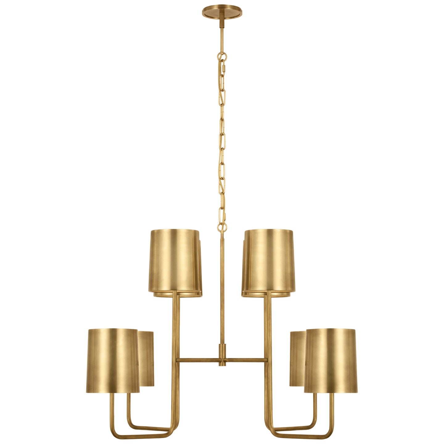 Visual Comfort Signature Canada - BBL 5083SB-SB - LED Chandelier - Go Lightly - Soft Brass