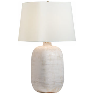 Visual Comfort Signature Canada - CHA 8660GWC-L - LED Table Lamp - Pemba - Glossy White Crackle