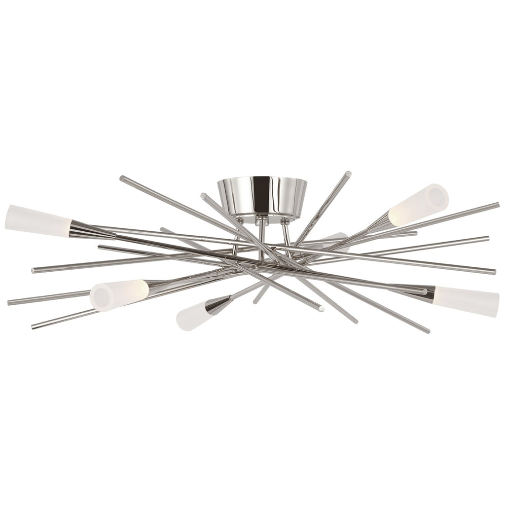 Visual Comfort Signature Canada - CHC 4620PN - LED Flush Mount - Stellar - Polished Nickel