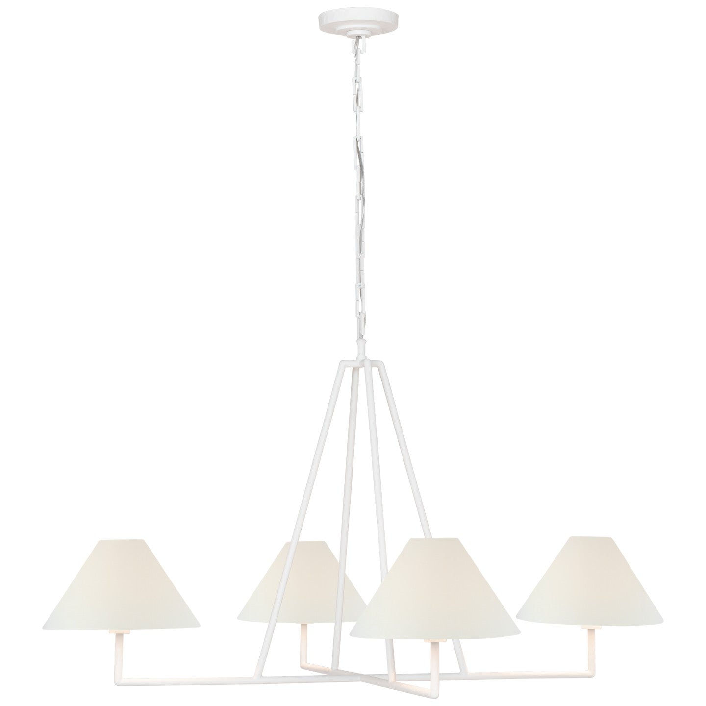 Visual Comfort Signature Canada - CHC 5335PW-L - LED Chandelier - Ashton - Plaster White